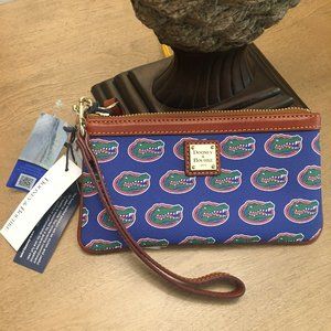 NEW Dooney & Bourke Clutch Wallet Small Purse UNIVERSITY OF FLORIDA GATORS NWT